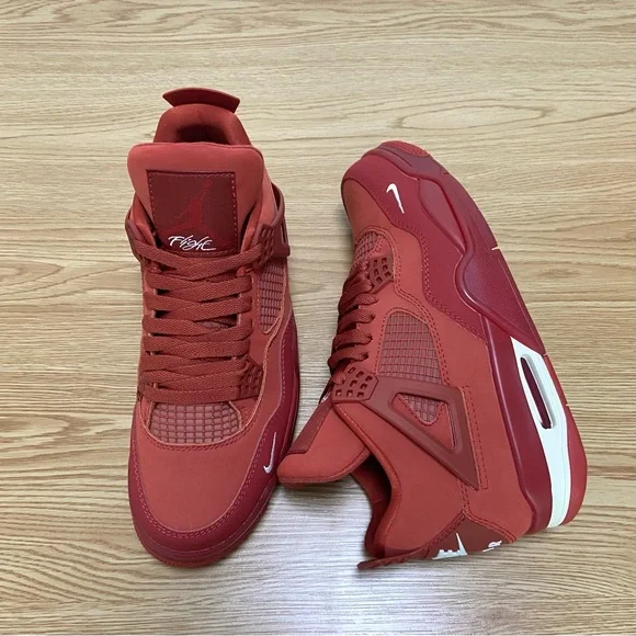 Air Jordan 4 Retro Brick by Brick -Men's Sneakers Shoes - Picture 7 of 10